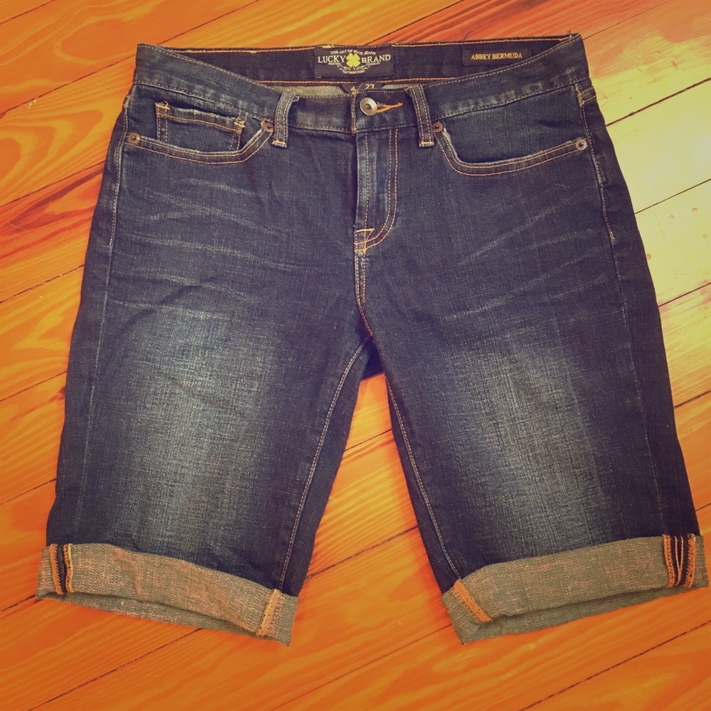 Lucky Brand Abbey Denim Bermuda short